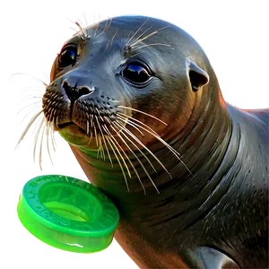 Seal Playing Png 05242024 PNG image