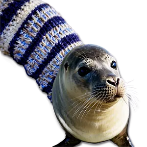 Seal With Scarf Png 05242024 PNG image
