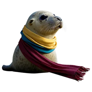 Seal With Scarf Png Kel53 PNG image