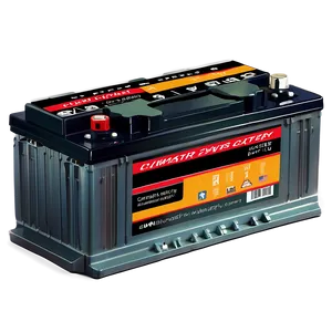 Sealed Car Battery Png 64 PNG image