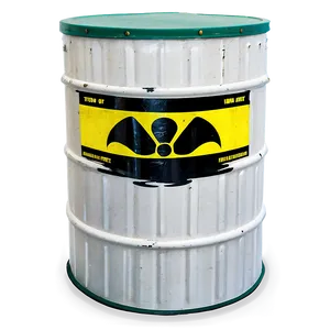 Sealed Toxic Waste Container PNG 06212024