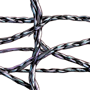 Seamless Barbwire Pattern PNG 05252024