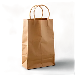 Seamless Brown Paper Bag PNG 06282024