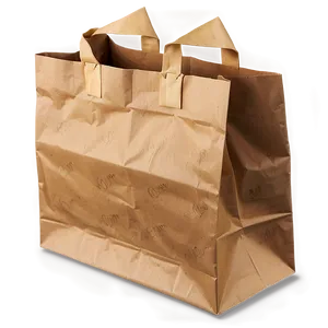 Seamless Brown Paper Bag PNG Spl59 PNG