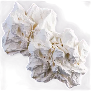 Seamless Crumpled Paper Texture PNG Elq