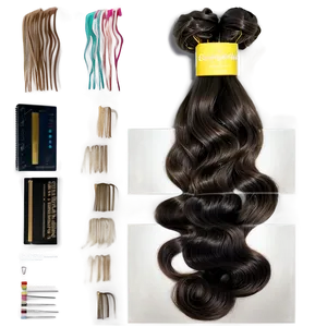 Seamless Hair Bundles PNG Npu84