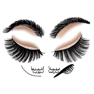 Seamless Lashes Png Htr PNG image