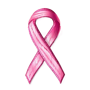 Seamless Pink Ribbon Pattern PNG 05252024 PNG