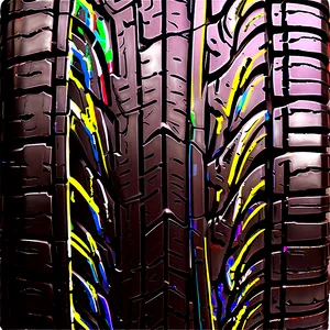 Seamless Tire Tread Pattern PNG Lkw83 PNG