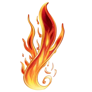 Searing Flames PNG A