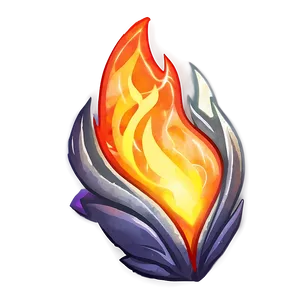 Searing Flames PNG D