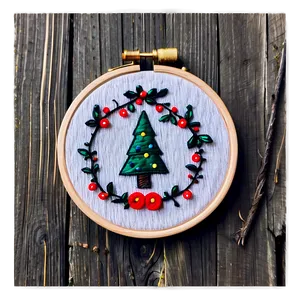Seasonal Embroidery Idea PNG 22