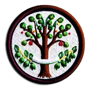 Seasonal Embroidery Idea PNG Jsw49