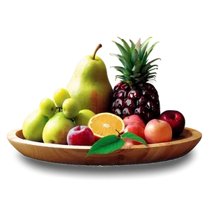 Seasonal Fruit Platter PNG 05212024