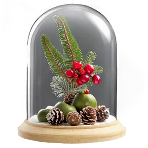 Seasonal Glass Dome Display PNG 22 PNG