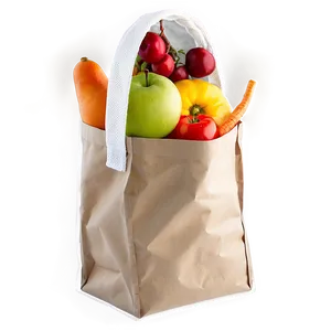 Seasonal Grocery Bag PNG Dxr PNG