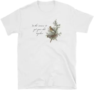 Seasonal Motivation T Shirt Design PNG