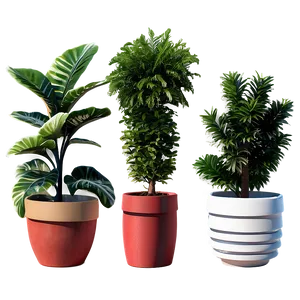 Seasonal Potted Plants PNG 06122024 PNG
