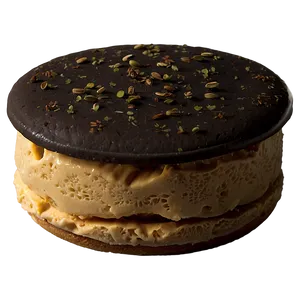 Seasonal Pumpkin Spice Ice Cream Sandwich Png Ral PNG image