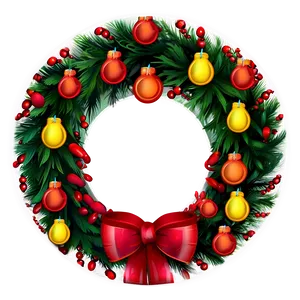 Seasonal Round Sticker PNG 29