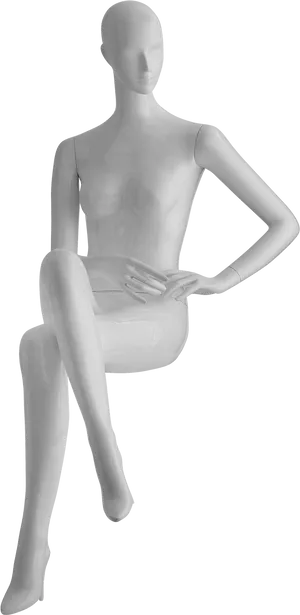 Seated Mannequin Pose