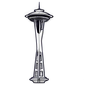 Seattle Cityscape Outline PNG 27 PNG