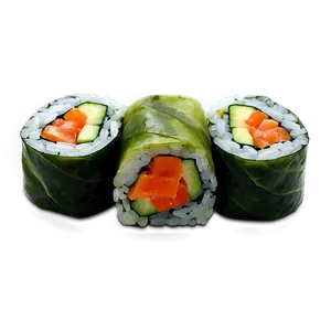 Seaweed Sushi Roll PNG Rfs33 PNG
