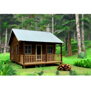 Secluded Cabin Getaway Png 38 PNG image