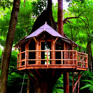 Secluded Treehouse Sanctuaries Png 37 PNG image