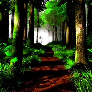 Secluded Woodland Path Png 81 PNG image