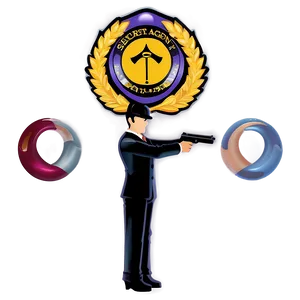 Secret Agent Badge Png Uhu72 PNG image