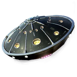 Secret Military Flying Saucer PNG Dhd PNG