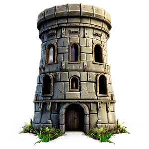 Secret Wizard Tower Png 06252024 PNG image