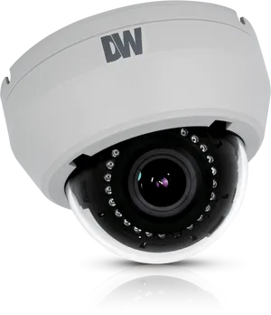 Security Camera Dome Model PNG