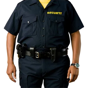 Security Guard Uniform Png 06252024 PNG image