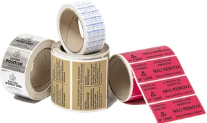 Security Seal Sticker Rolls PNG image