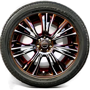 Sedan Car Wheel PNG 06122024