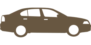 Sedan Silhouette Graphic