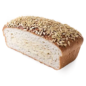 Seed Topped Bread Slice Png Her PNG image