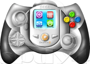 Sega Dreamcast2 Concept Controller PNG image