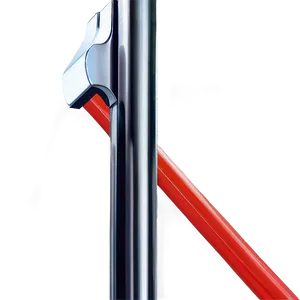 Segmented Metal Pole Png 06212024 PNG image