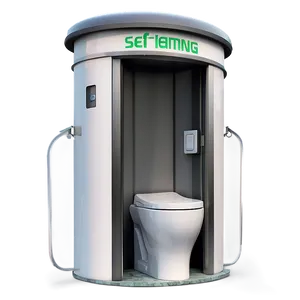 Self-cleaning Public Toilet Png 30 PNG image