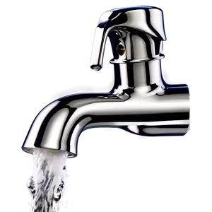 Self-closing Save Water Tap PNG 06262024