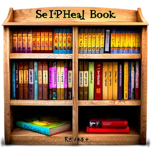 Self-help Books Shelf PNG 38 PNG