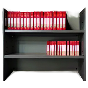 Self-help Books Shelf PNG Vmf40 PNG