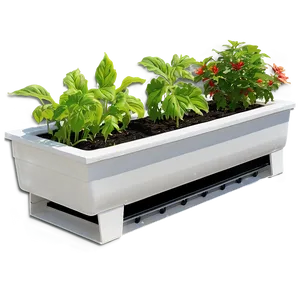 Self-watering Planter Box PNG Iue PNG
