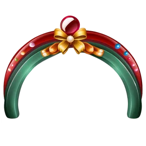 Semicircle Decoration Element PNG Kcy