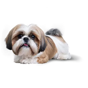 Senior Shih Tzu Portrait Png 53 PNG image