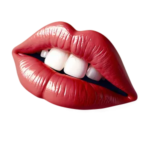 Sensual Lip Bite Symbol Png Loe PNG image