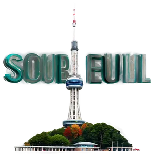 Seoul Tower PNG Ohm10